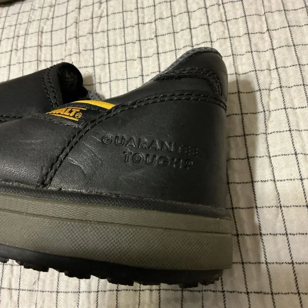 DEWALT Men's Work Steel Toe Shoes Black Work Safety Shoes Size 7